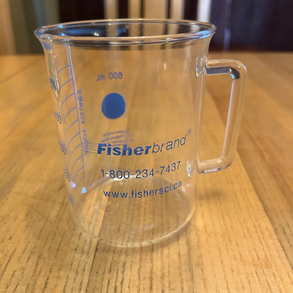 Science Beaker Glass Drinking Mug